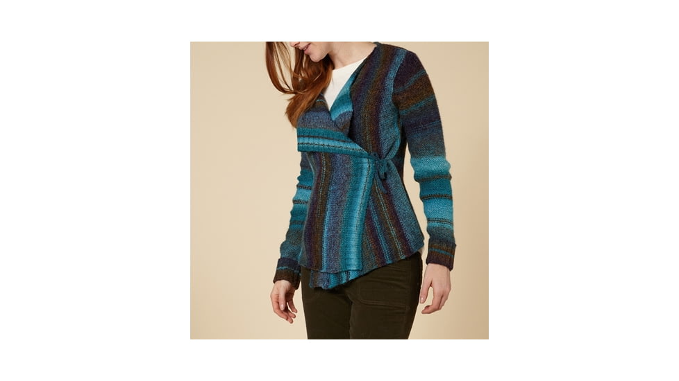 Royal Robbins Winter Ombre Cardigan - Women's-Blizzard Blue-Medium