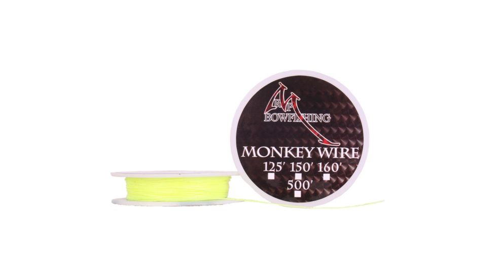 RPM Bowfishing Monkey Wire, Neon Green, 160 ft, 1211
