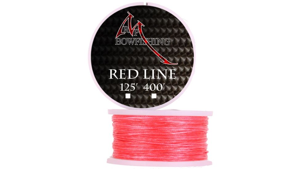 RPM Bowfishing Red Line, Red, 125 ft, 1318