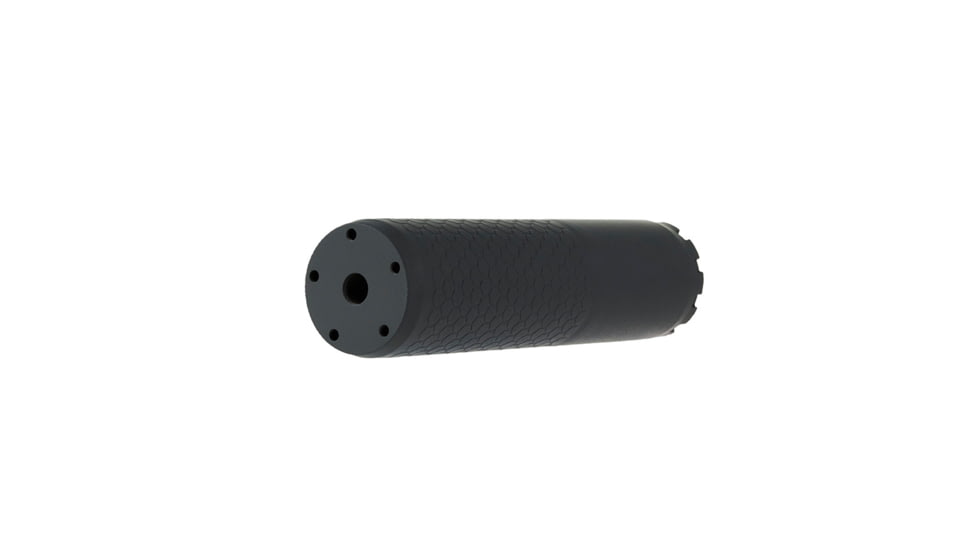 RR Weapons Sienta Suppressor, 6.5 in, Black, 143-03-BL-HE
