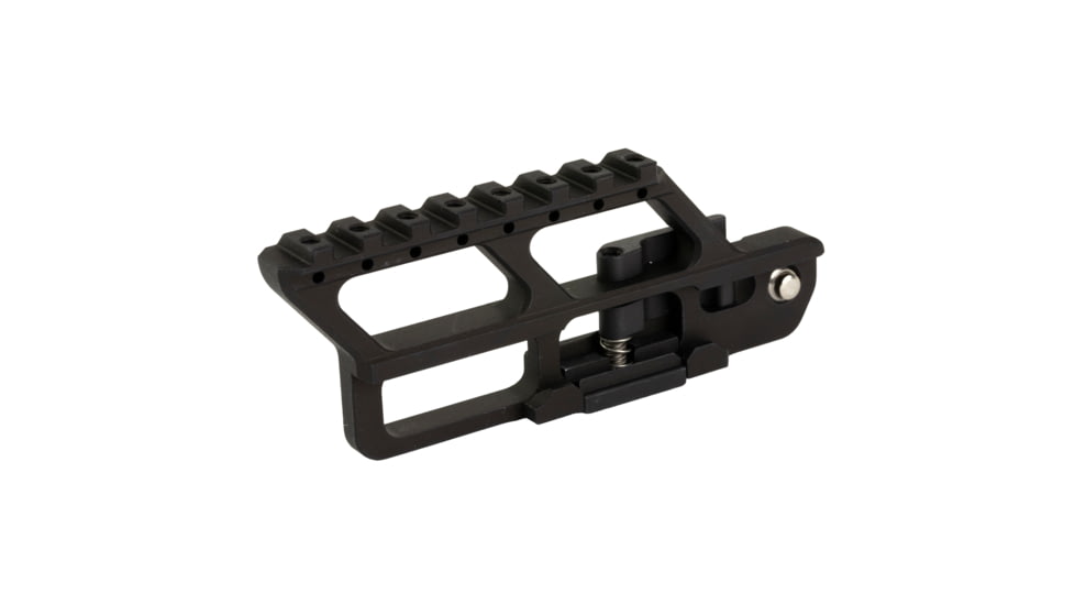 RS Regulate Yugo Rear Biased Lower, Modular Side Mount, Fits Yugo/Serbian Type Rifles, Not Compatible with Folding Stocks, Matte Finish, Black, AK-314MS