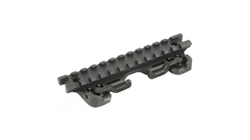 A.R.M.S., Inc. Stanag Throw Lever Picatinny Top Mount, Black, ARMS19