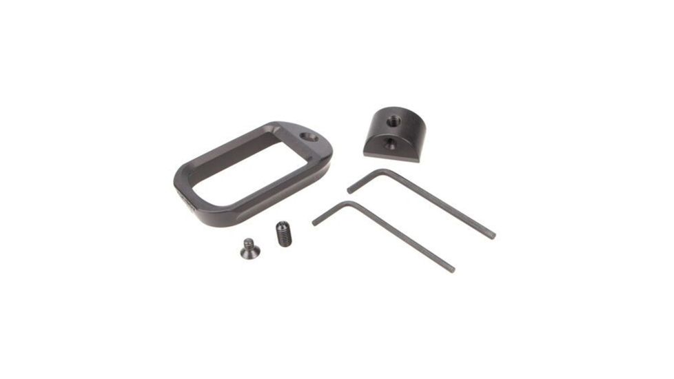 Agency Arms Glock 17 Gen3 Magazine Well, Black, AGEMW-G17G3-B