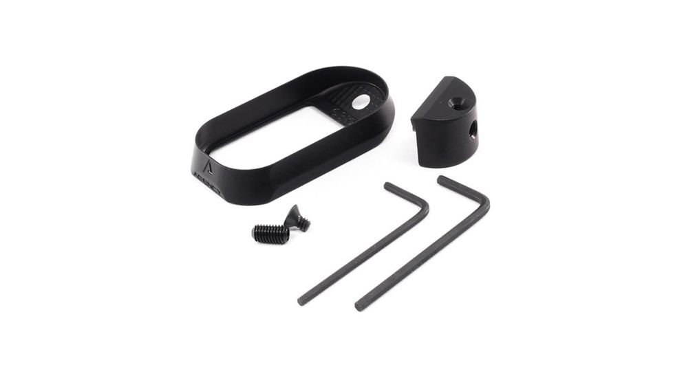 Agency Arms Glock 19 Gen3 Magazine Well, Black, AGEMW-G19G3-B