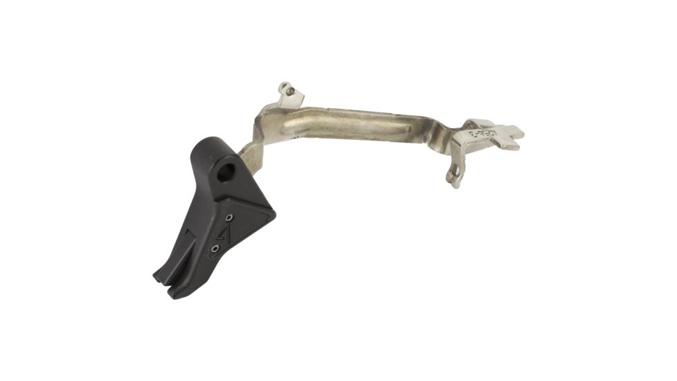 Agency Arms Glock 20/21/21SF/29/29SF/30/30SF Drop-in Flat Trigger w/Connector, Black, AGEDIT-45-B
