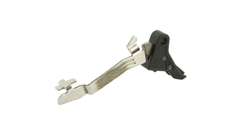Agency Arms Glock 42 Drop-in Flat Trigger w/Connector, Black, AGEDIT-42-B