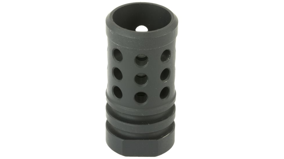 Angstadt Arms 9MM 1/2 X 36 TPI 4041 Hardened Steel Flash Hider w/ Black Nitride Finish, Black, ANGAA09FLASHS