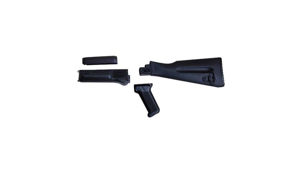 Arsenal Inc AK 4 -Piece Stock Set, Black, AISAKBSW