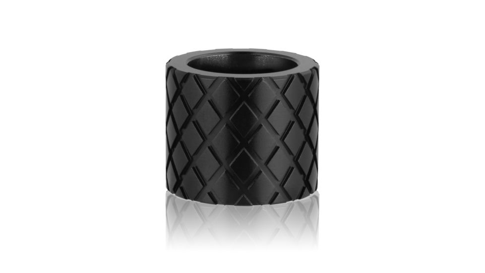 Backup Tactical Rifle Thread Protector w/ Hash Marks, 30 Cal, 5/8x24, Black, BACKHASH-BLK30