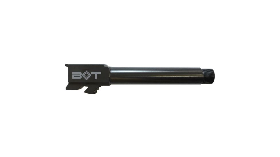 Backup Tactical Glock 19 9MM Threaded Barrel, Black, BACKG19TB-BLK