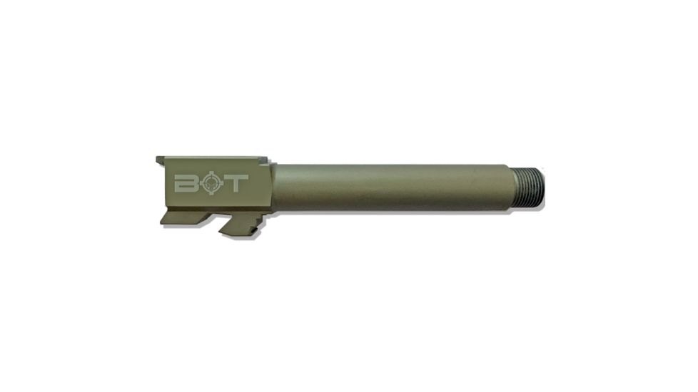Backup Tactical Glock 19 9MM Threaded Barrel, OD Green, BACKG19TB-ODG