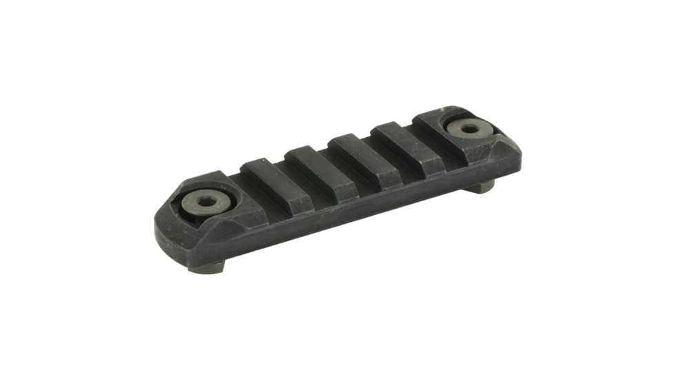 Bravo Company Mfg MLOK 3 Inch Aluminum Picatinny Rail Section, Black, 3 Inch, BCM-MCMR-1913-A3