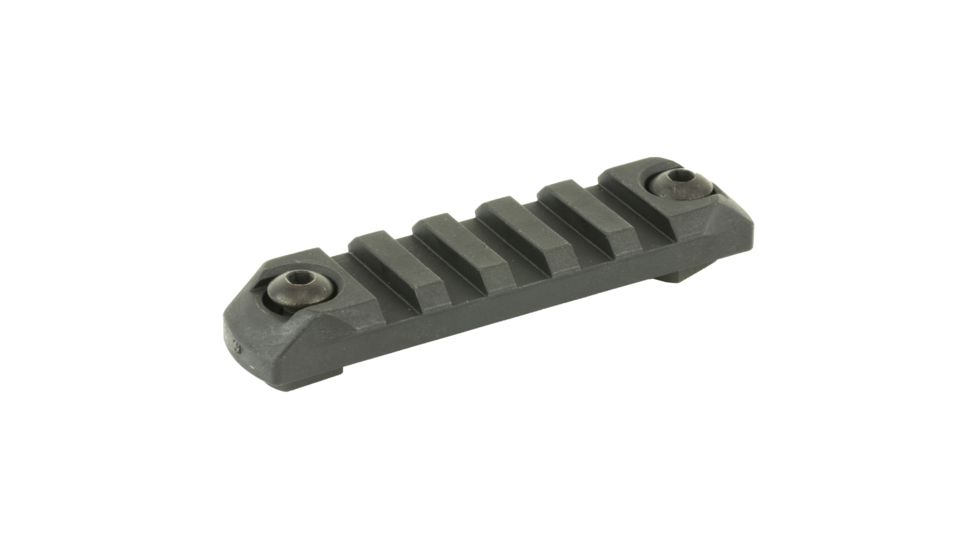 Bravo Company Mfg MLOK 3 Inch Polymer Picatinny Rail Section, Black, 3 Inch, BCM-MCMR-1913-N3-BLK