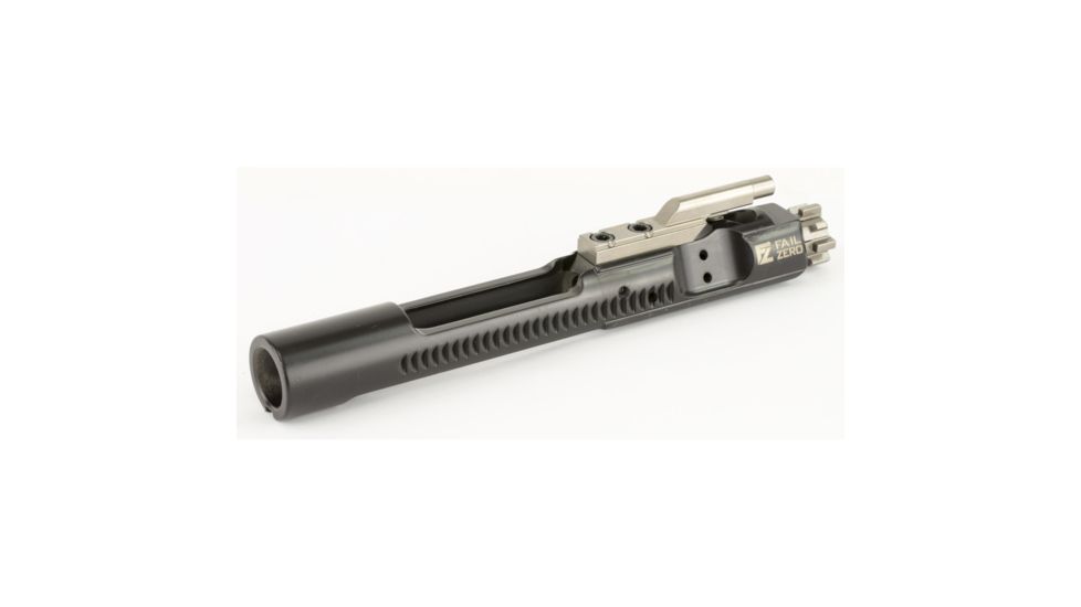 FailZero AR15 Bolt Carrier Group, No Hammer, Black, FZ-AR15-01-NH-BLACK