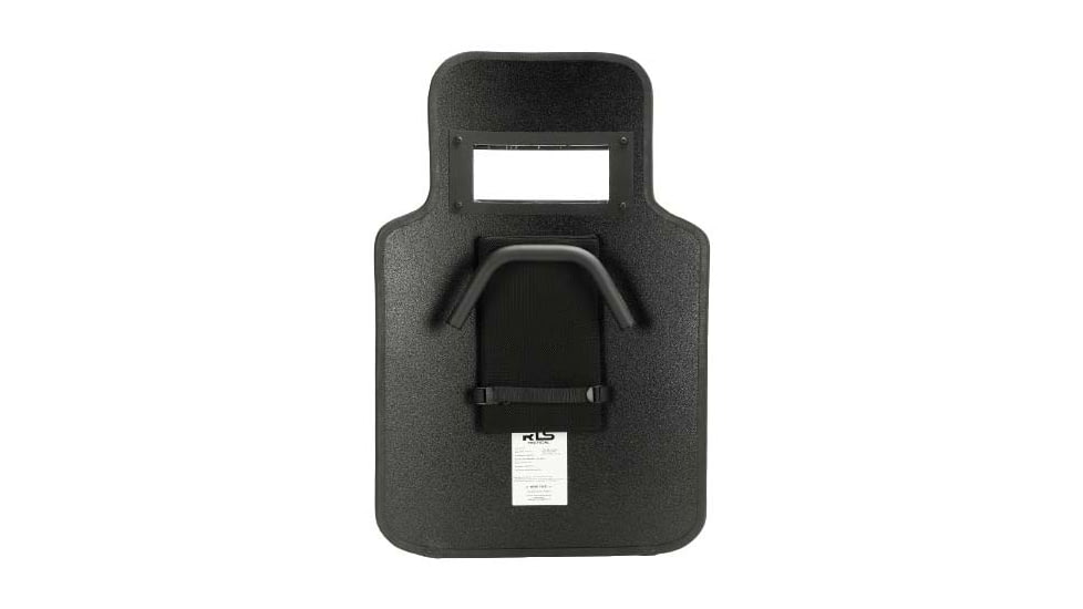 RTS Tactical Active Shooter SWAT Ballistic Shield, Level IIIA, No LED, Black, 18in x 30in, RTS-47203