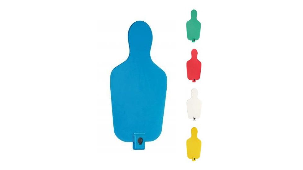 RTS Targets Torso Target Board, Blue, Green, Red, White, Yellow