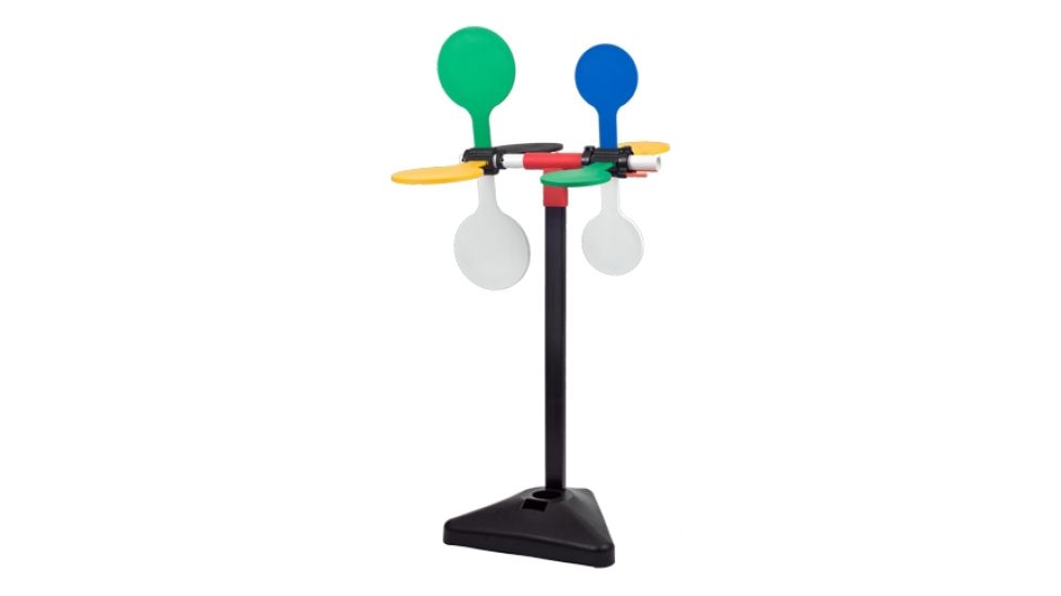 RTS Targets Veleta 2-4 Rotating Target System,Black, fx-veleta24