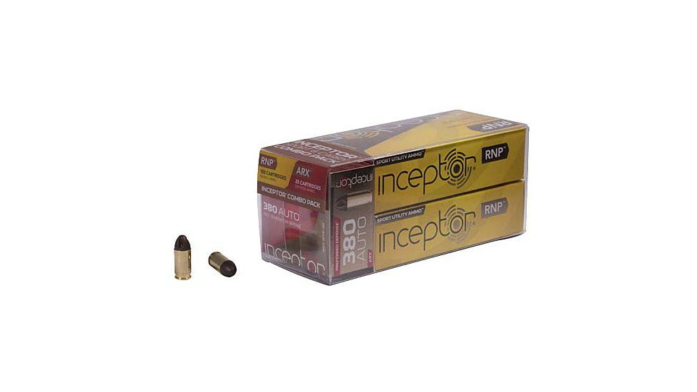 Ruag Swiss P Ruag Ammo Sport/defense .380acp 100 Rnp/25 Arx 125-pk
