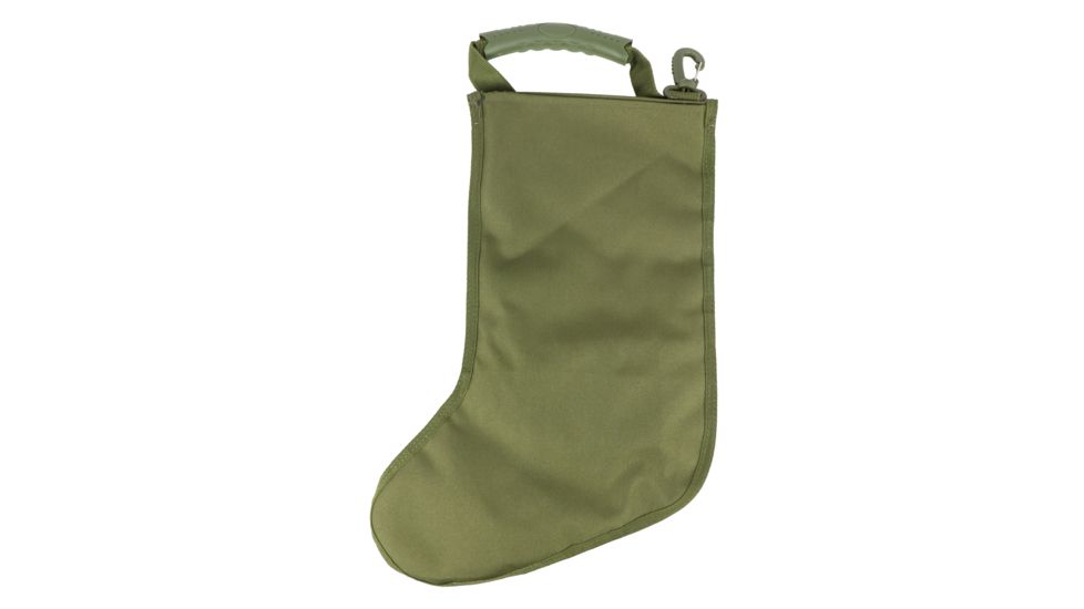 Ruck Up Tactical Christmas Stocking with USA Flag Patch, OD Green 1115881