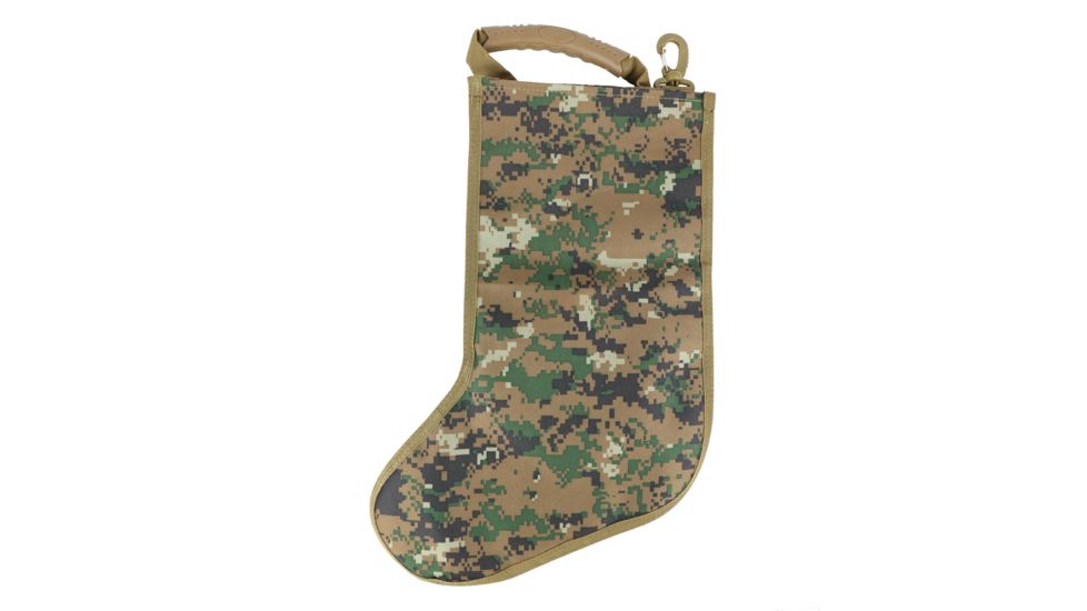 Ruck Up Tactical Christmas Stocking with USA Flag Patch, Marpat 1115882