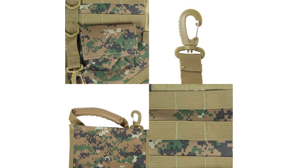 Ruck Up Tactical Christmas Stocking with USA Flag Patch, Marpat 1115882