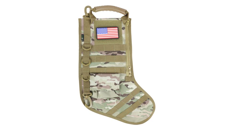 Ruck Up Tactical Christmas Stocking with USA Flag Patch, Multicam 1115883
