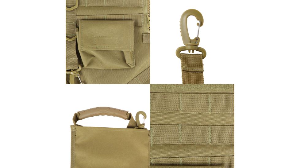 Ruck Up Tactical Christmas Stocking with USA Flag Patch, Khaki 1115890