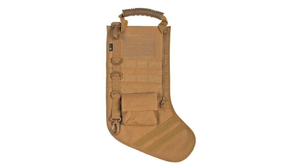 Ruck Up Tactical Stocking w/MOLLE,17.5x11in,Khaki GPXMTSK
