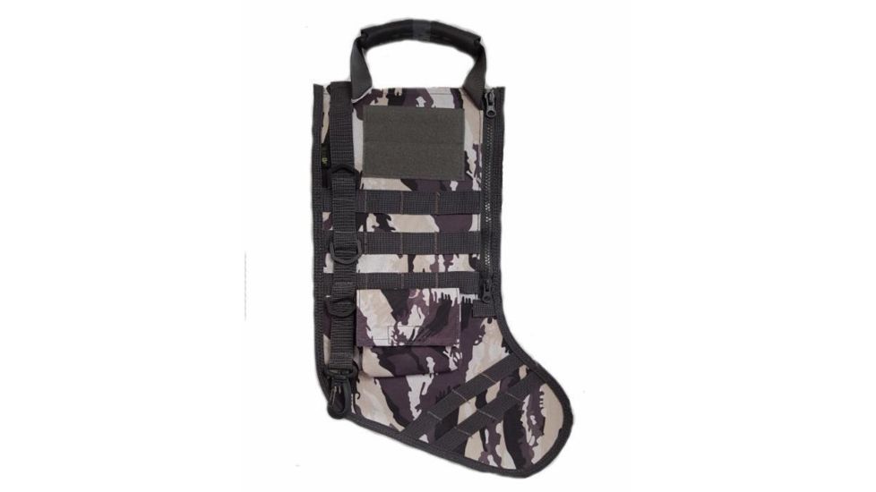 Ruck Up Tactical Stocking w/Molle, 18.0 x 8.5in, Snow/Camo, ORRUTSSC