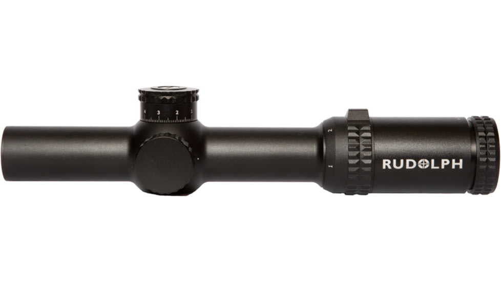 Rudolph Optics AR Rifle Scope, 1-6x24mm, 30mm Tube, SFP, T7 Reticle, Black, AR010624T7 IR