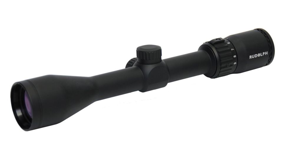 Rudolph Optics Hunter Rifle Scope H1 3-9x40 25mm Tube with D1 Reticle, Black 6009880275014