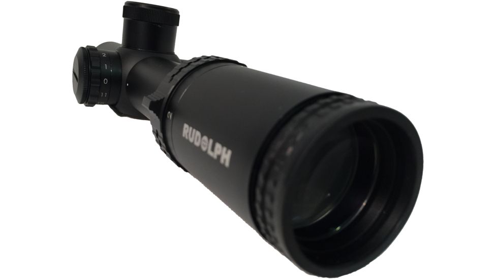Rudolph Optics Tactical FFP T1 1-4x24 30mm Tube with T2 Reticle IR Black, T1-010424-T2-IR