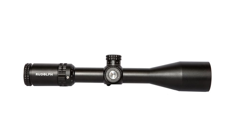 Rudolph Optics Varmint V1 Rifle Scope, 5-25x50mm, 30mm Tube, Illuminated T3 Reticle, Black, V1-052550-T3