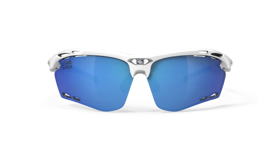 Rudy Project North America Propulse UTMB, Propulse UTMB White Gloss Frame With Multilaser Blue Lenses, SP623958-0000