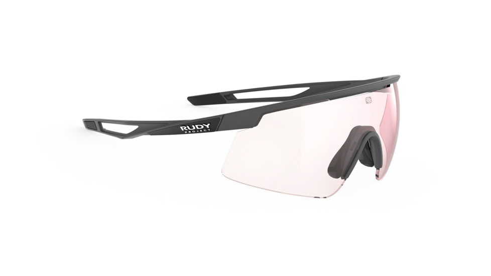 Rudy Project North America Turbolence Charcoal Matte, Turbolence Charcoal Matte With ImpactX Photochromic 2 Laser Red Lenses, SP898938-N000