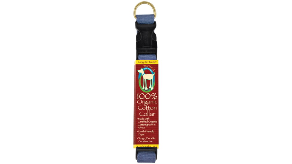 Ruffin' It Organic Collar Lg 1'' Assort 81010 ASST