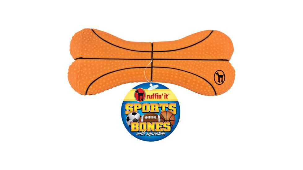 Ruffin' It Sport Bones W/squeaker Assort 20079