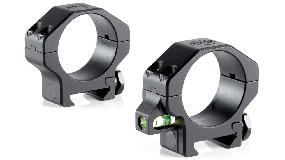 Ruffs Precision Manufacturing Precision Co-Linear Bubble Level 35mm Riflescope Ring, Low - .885, Set of 2, Black, CLR-35885