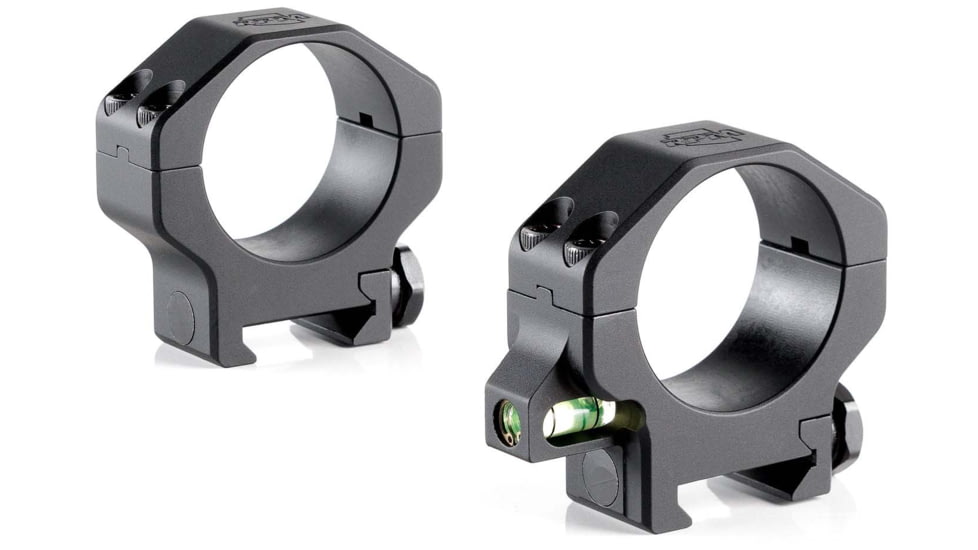 Ruffs Precision Manufacturing Precision Co-Linear Bubble Level 35mm Riflescope Ring, Medium - 1, Set of 2, Black, CLR-35100