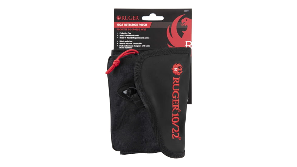Ruger 10/22 Buttstock Pouch, Black, 27222
