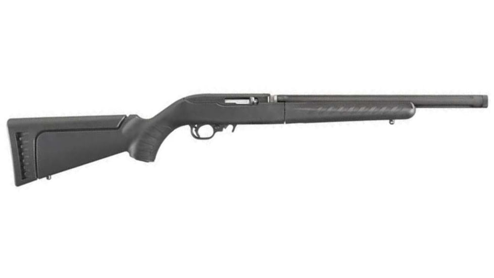 Ruger 10/22 Takedown Semi-Auto Rifle, .22 Long Rifle, 16.1In Threaded Barrel, 1-16, Synthetic Stock, Black, 21133-FRRMPG