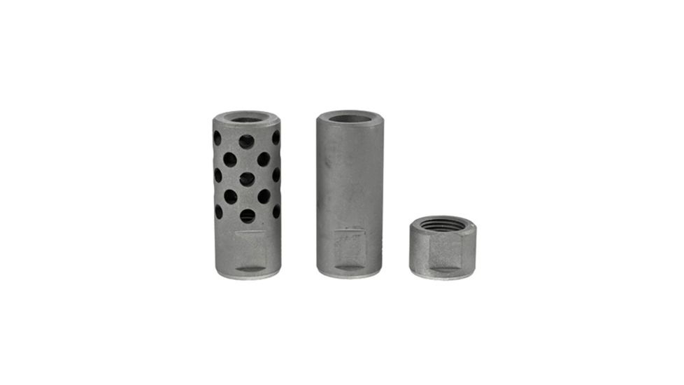 Ruger 30 Cal. Muzzle Brake, M77, 1/2x24, Stainless Steel RUG90490