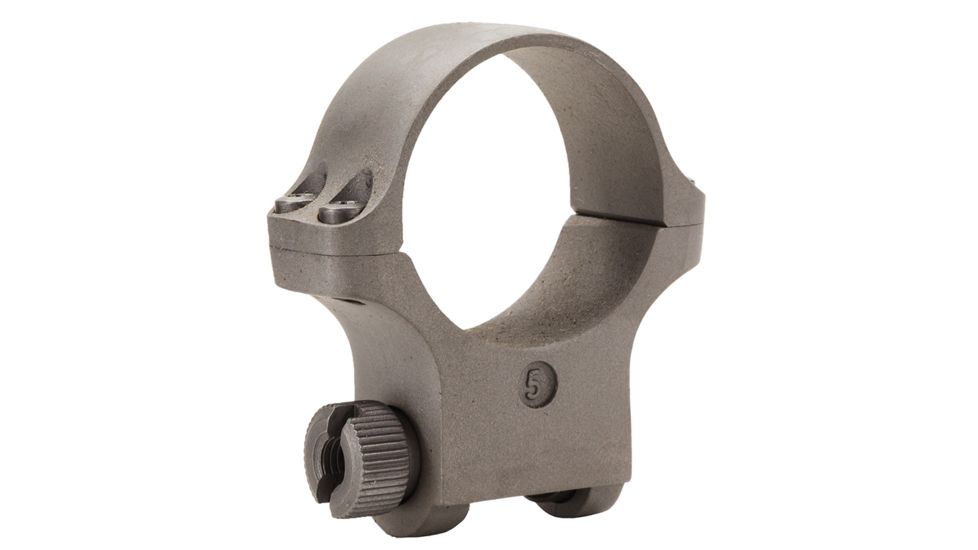 Ruger 90318 Clam Pack Single Ring Medium 30mm Diameter Hawkeye Matte Stainless