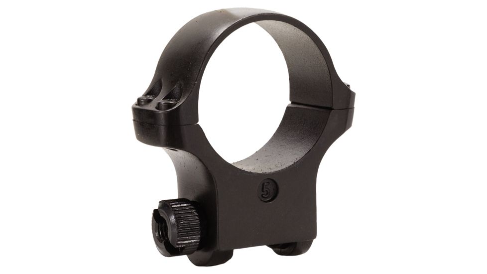 Ruger 90323 Clam Pack Single Ring Extra High 30mm Diam Hawkeye Matte Blued