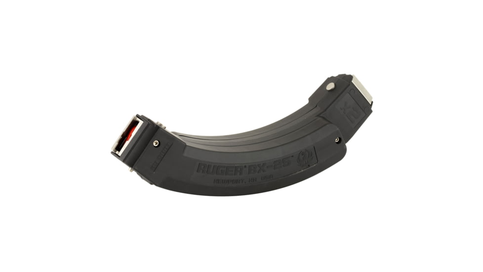 Ruger 90398 BX-25 Value Pack 25rd Magazine Fits 10/22/SR/American Rimfire/Charger 22LR Black 2 Pack, Polymer, 90398-25RD
