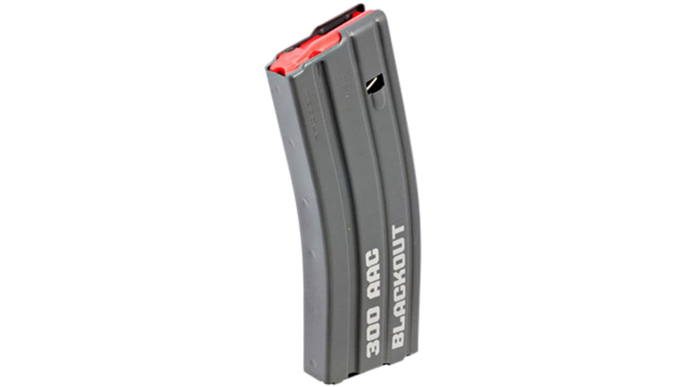 Ruger AR-556/SR-556 .300 Blackout Rifle Magazine, 30 Round, Black, 1 Pack, Steel, 90526-30RD