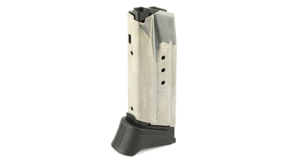 Ruger 90617 American Compact Pistol 9mm Luger 10 Rd Steel Nickel Finish