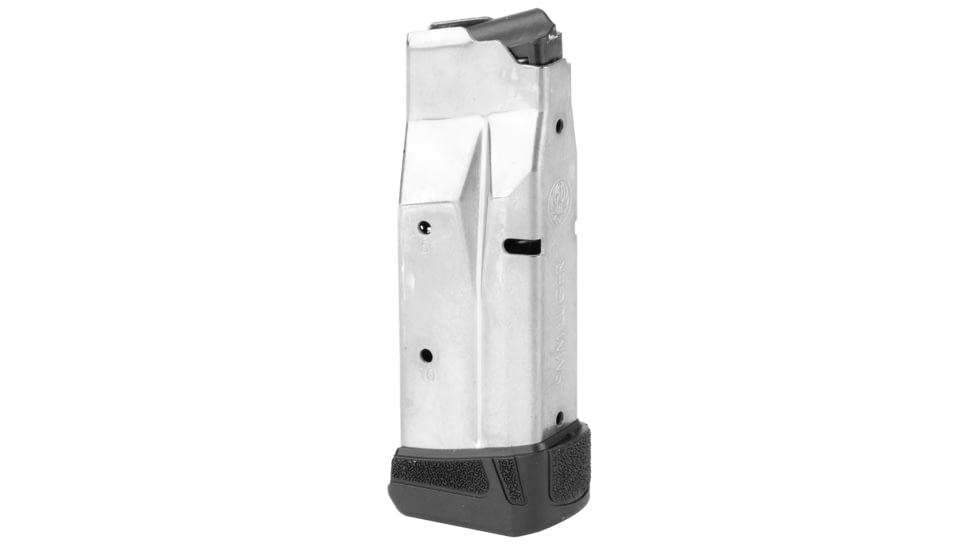 Ruger Max-9 9mm Luger E-Nickel Pistol Magazine, 12 Round, E-Nickel, 1 Pack, Steel, 90715-12RD