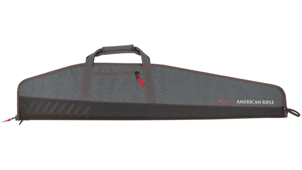 Ruger American Rifle Lockable Gun Case, 46in Scoped Rifles, Dark Heather Gray, 46 in, 29735