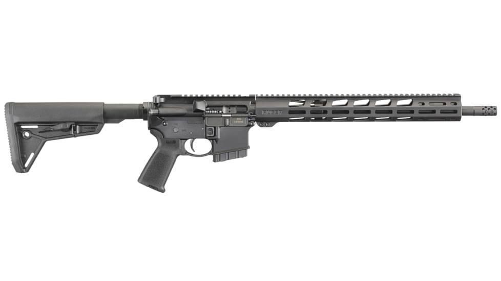 Ruger AR-556 MPR Semi-Auto Rifle, .350 Legend, 16.38 in barrel, 1-16 Twist, Muzzle Brake, 5 Rounds, 8532-FRRMPG